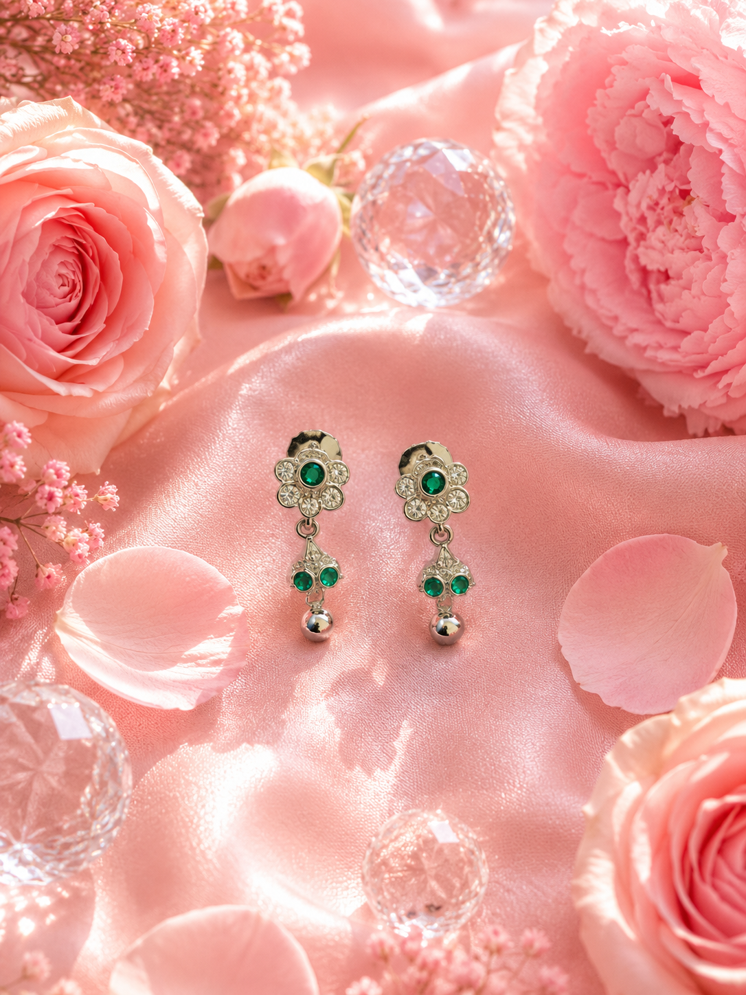 Cubic Zirconia (White & Green Combined)