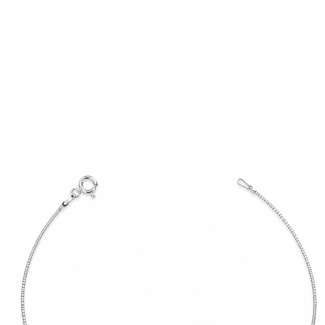 Celeste Diamond-Cut Silver Chain Bracelet