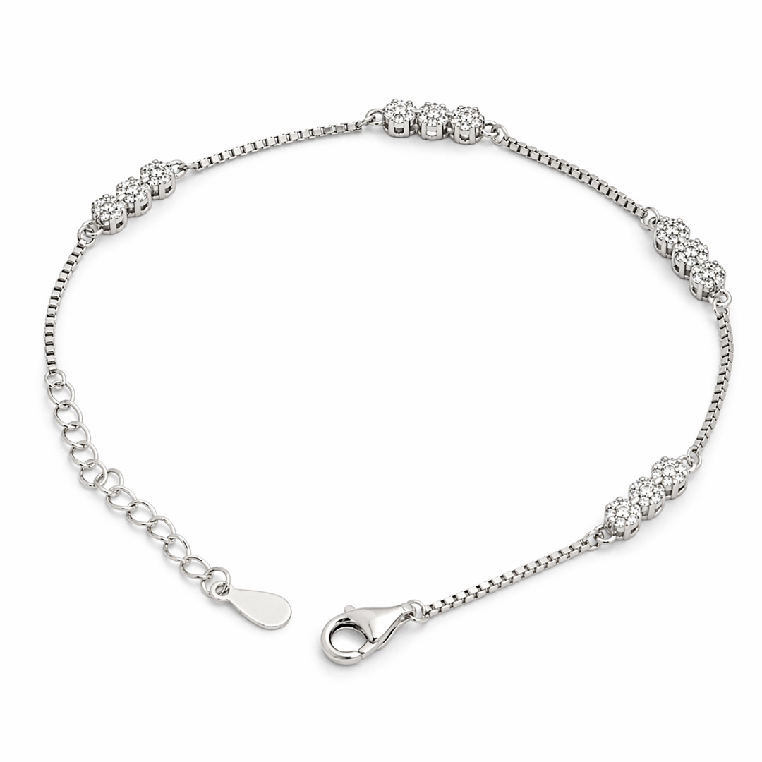 Trio Sparkle Station Bracelet
