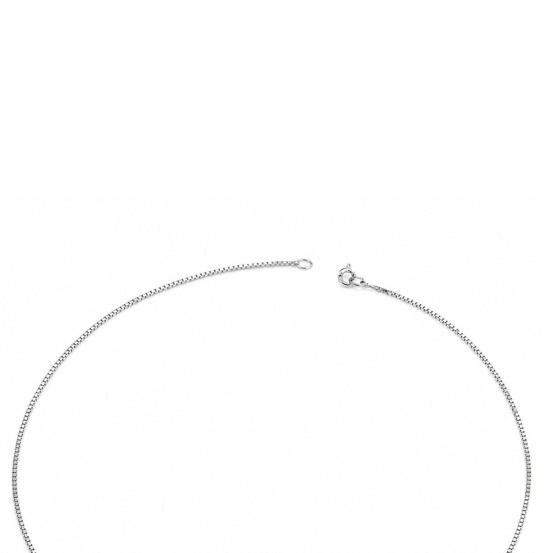 Elora Silver Box Chain Bracelet