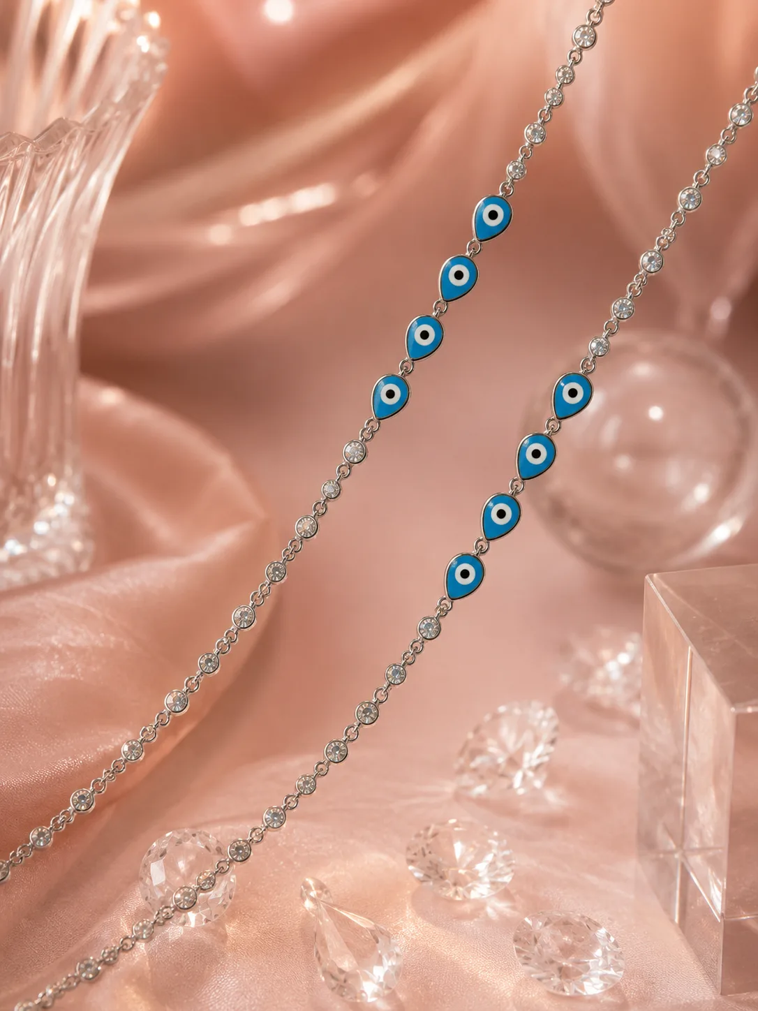 Nazar Drop Anklet