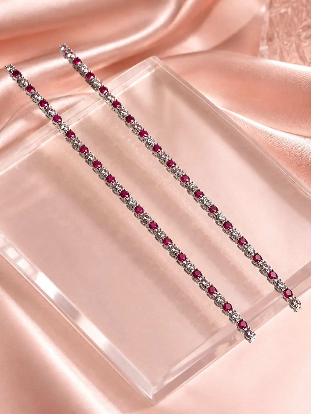 Ruby Shine Anklet