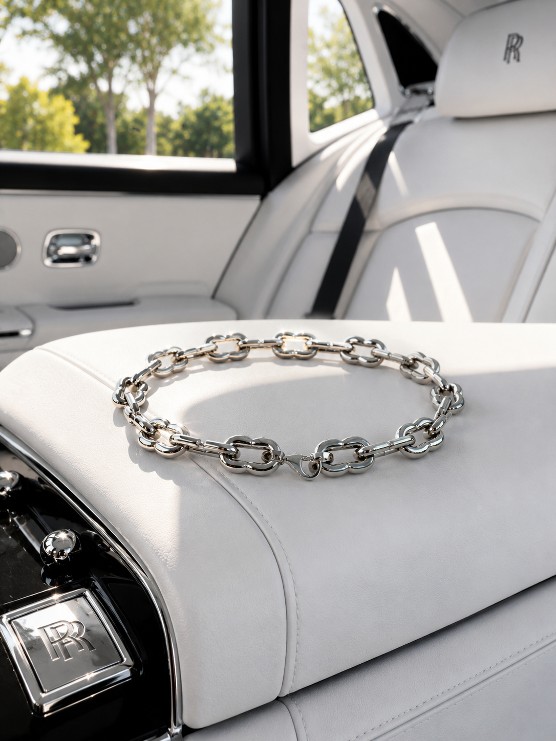 Clover Bar-Link Men's Bracelet