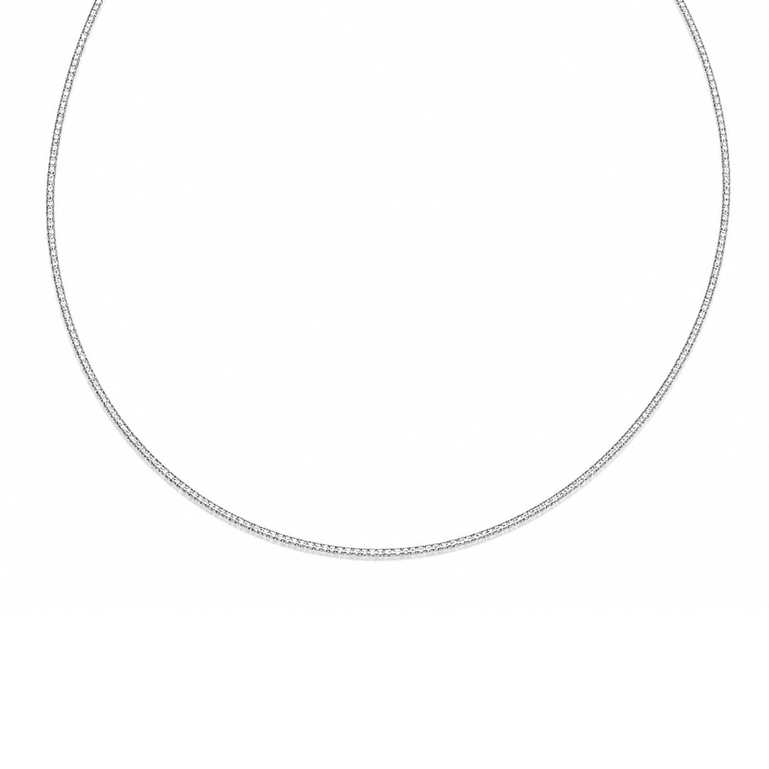 Celeste Diamond-Cut Silver Chain Bracelet