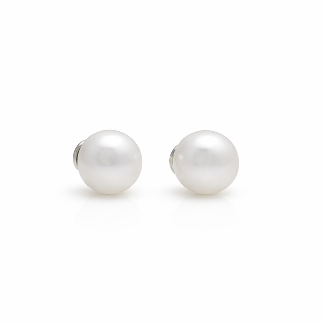Classic Pearl Stud Earrings