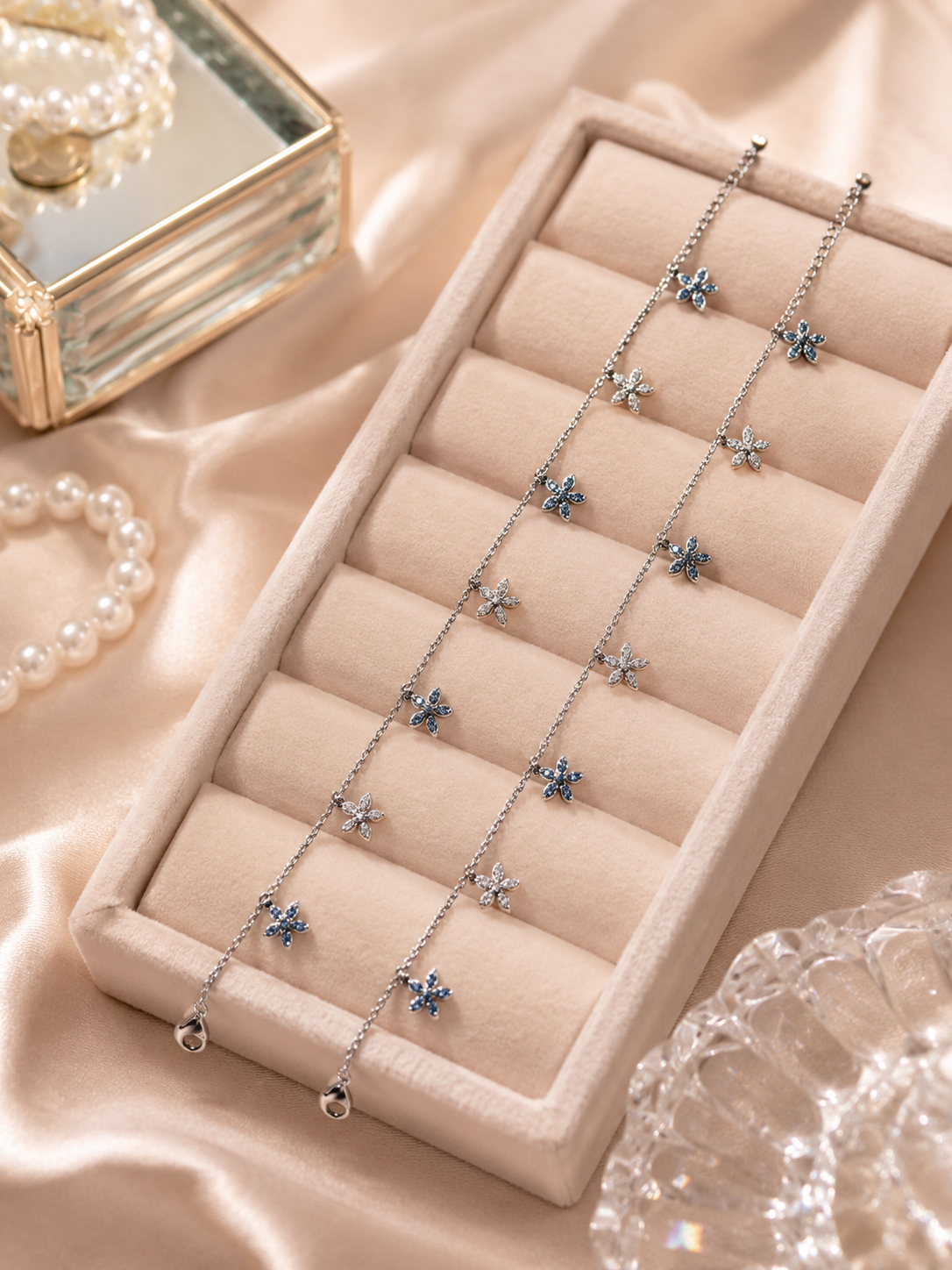 Blossom Trail Anklet