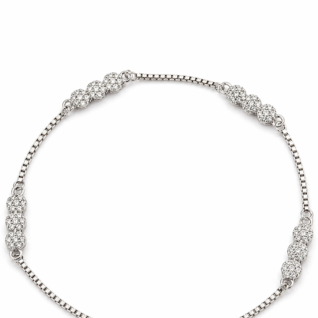 Trio Sparkle Station Bracelet