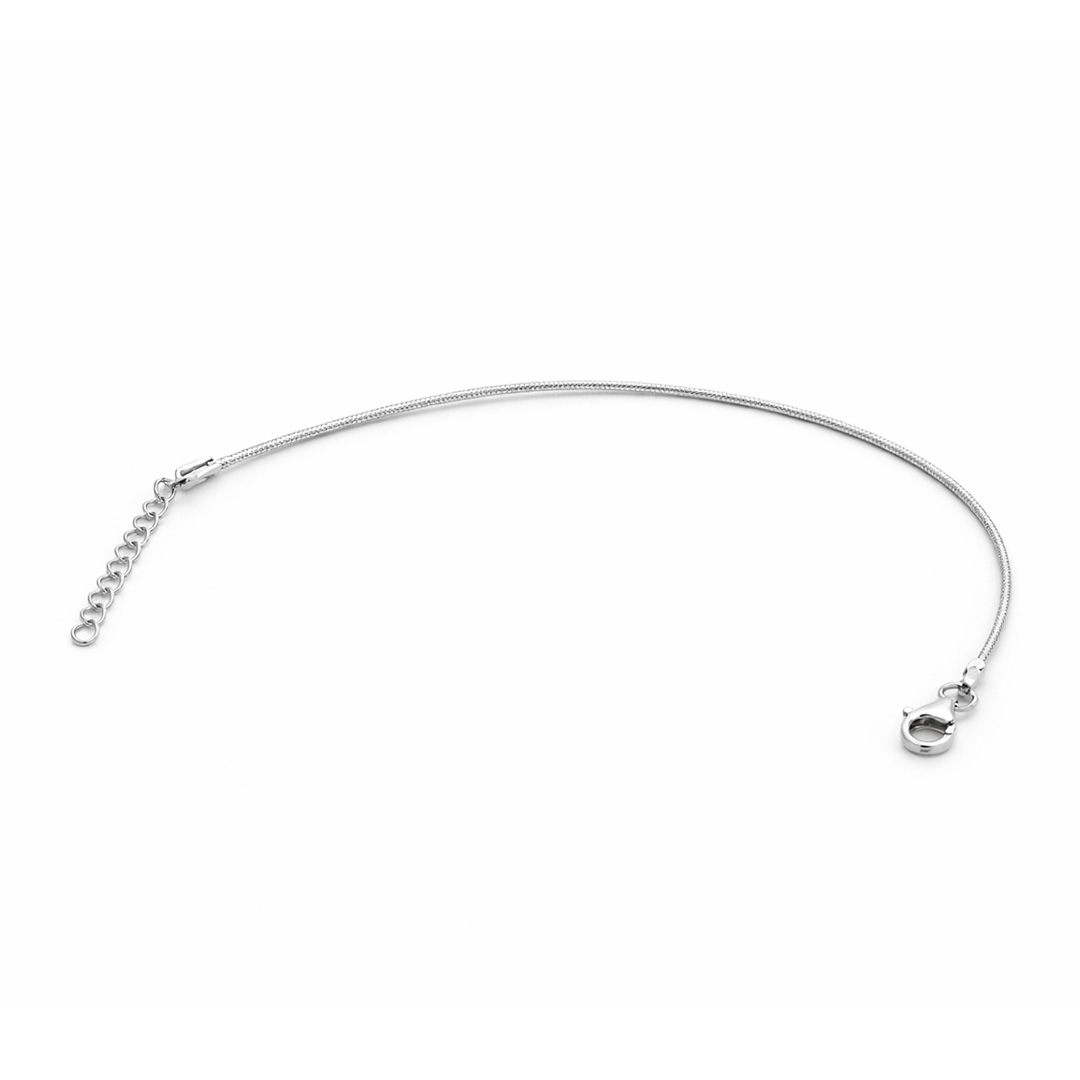 Sleek Silver Snake Chain Bracelet