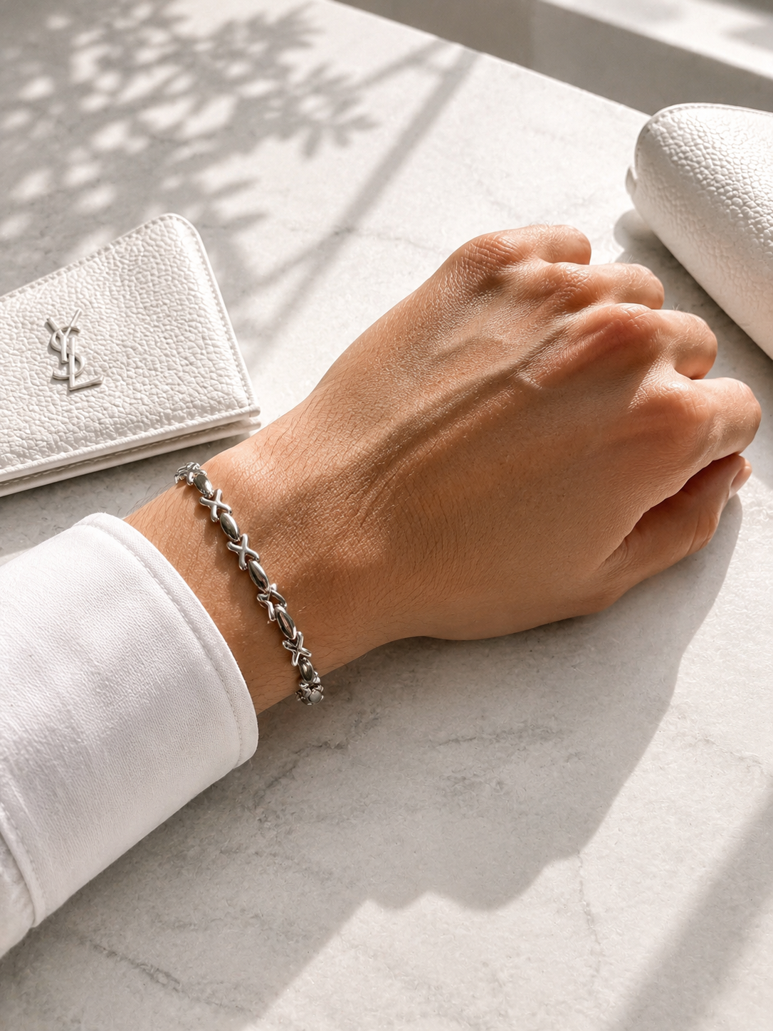 Xo Kiss Link Men's Bracelet