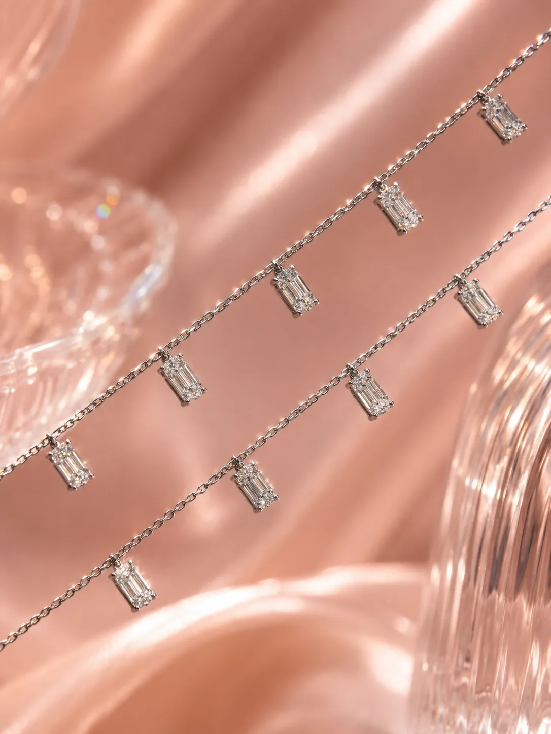 Crystal Drop Anklet