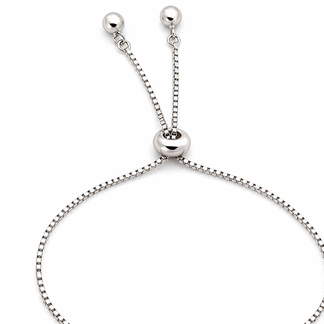 Gemma Multicolor Pear Slider Bracelet